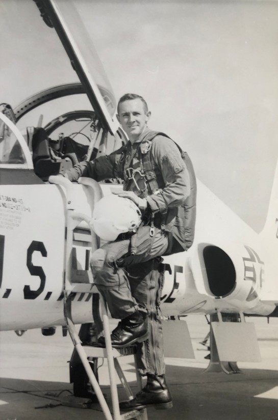 Roger Korenberg in United States Air Force dress uniform